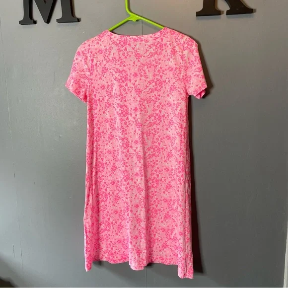 Lilly Pulitzer Cody T-shirt Dress in Pink Shandy xs - Picture 9 of 12